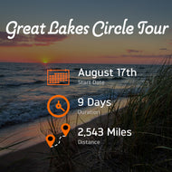 The Great Lakes Circle Tour August 17-25, 2024
